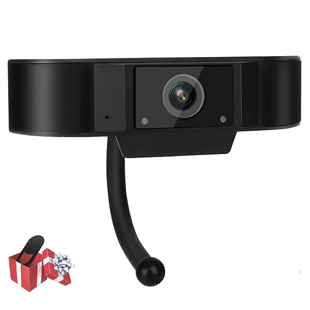 WIWACAM 1080P-Webcam an einem Monitor montiert